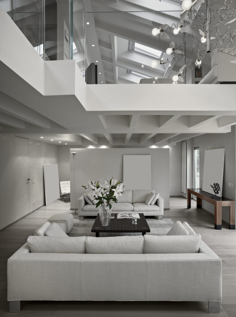Modern Living Room In The Attic Room 2025 01 09 15 13 08 Utc